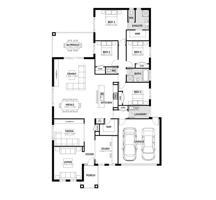 Adelphi Home Design & House Plan by JG King Homes