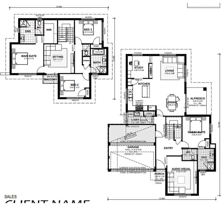 claremont-ii-floor-plan-at-park-landing-floor-plans-garage-bedroom-how-to-plan