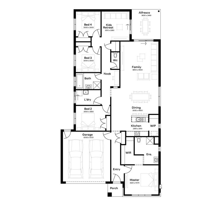Jervis 25 Home Design & House Plan by Simonds Homes