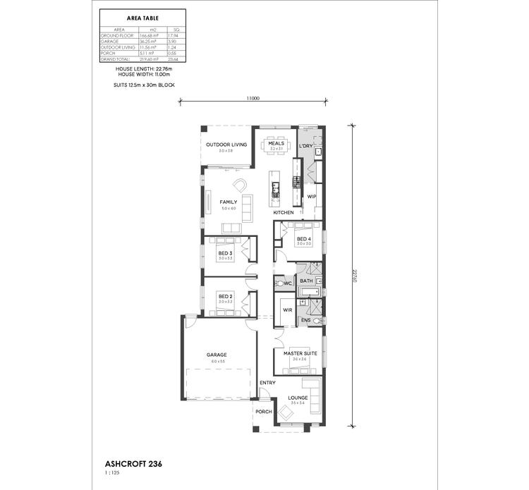 The Ashcroft Home Design & House Plan by SJD Homes