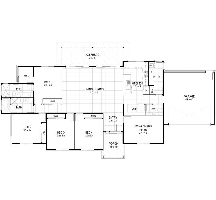 Grove Home Design & House Plan by Vantage Building Group