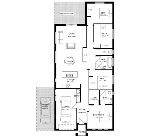Abode 160 Home Design & House Plan by Abode Designer Homes