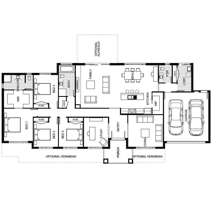 Barossa 255 Home Design House Plan By Jg King Homes