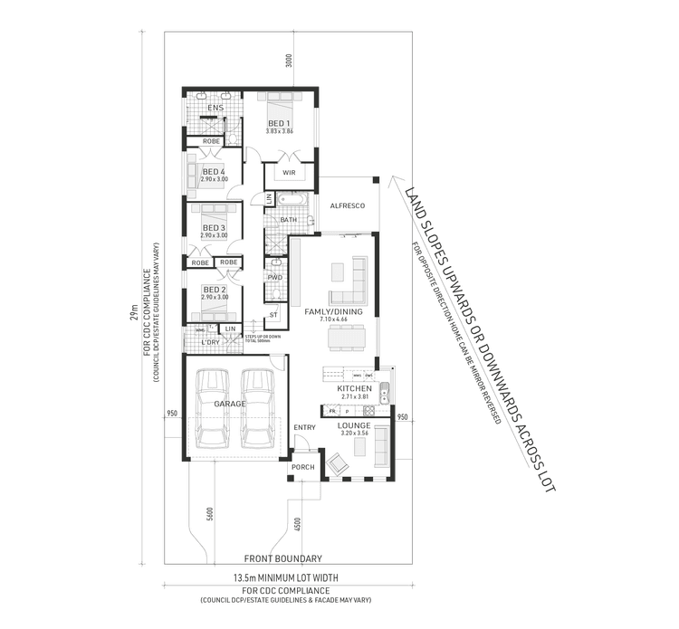 Orelia Split Level Home Design & House Plan by Rawson Homes