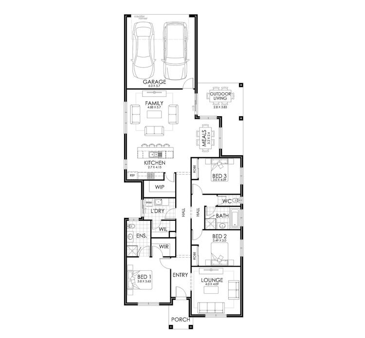 Hazelwood Series Home Design & House Plan by Cavalier Homes Bendigo