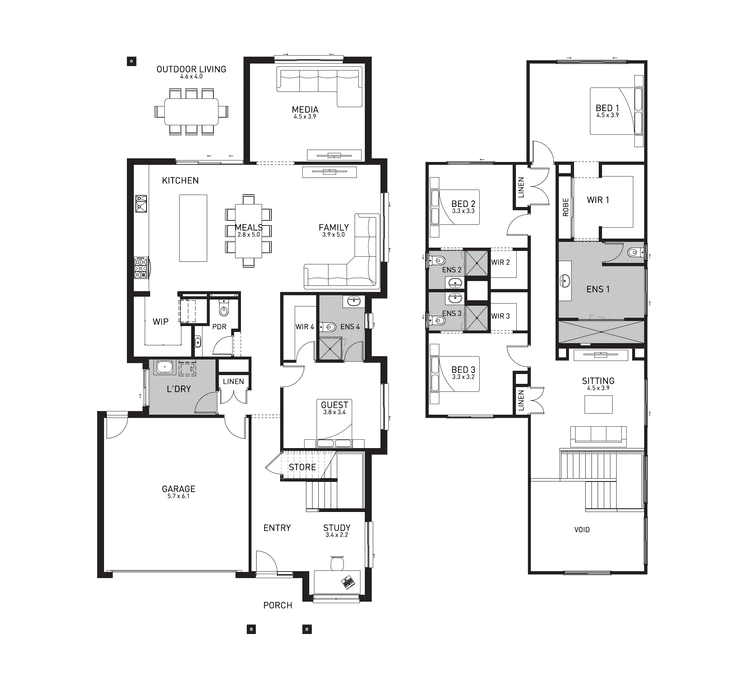 Bolton 355 Home Design & House Plan by Orbit Homes