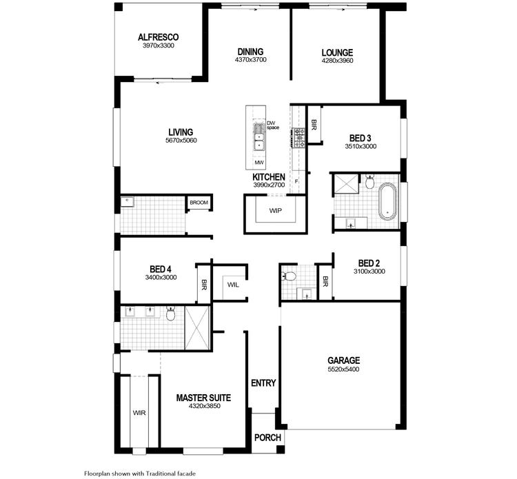 Elkington Home Design & House Plan by Masterton Homes