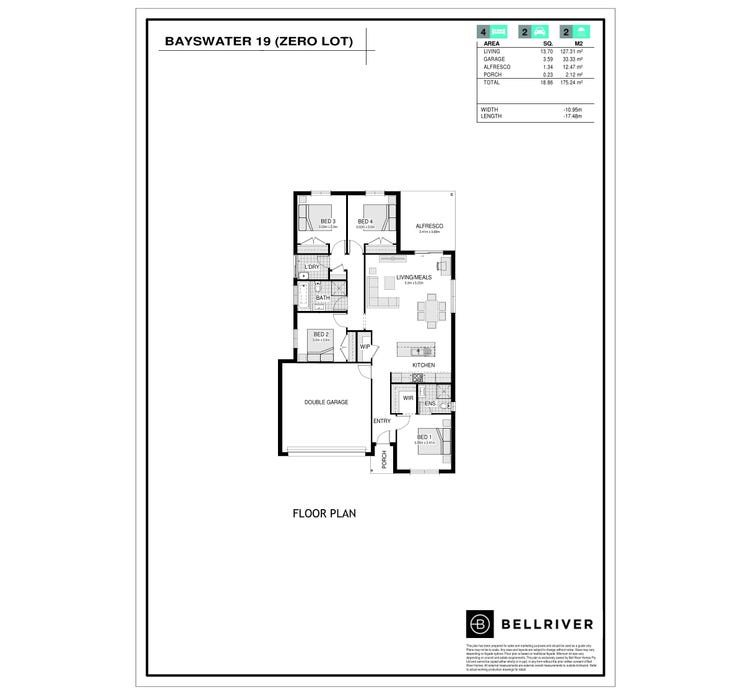 Bayswater Home Design & House Plan by Bellriver Homes