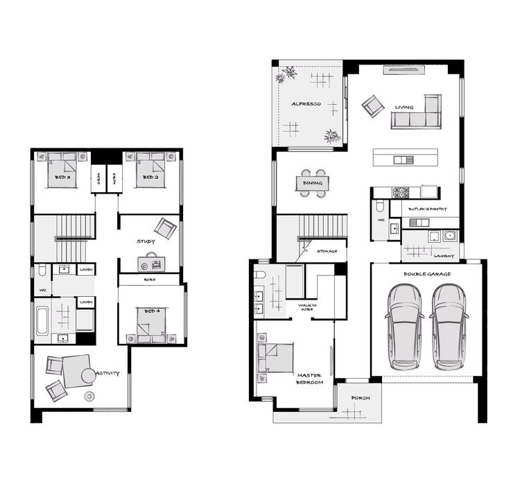 The Belmore Home Design & House Plan by Weeks Homes