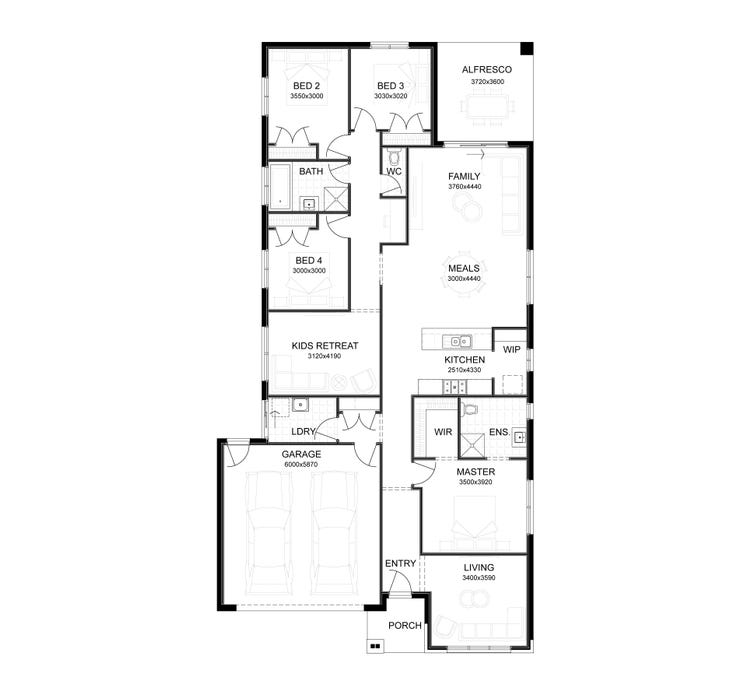 Dunbar 26 Home Design & House Plan by Simonds Homes