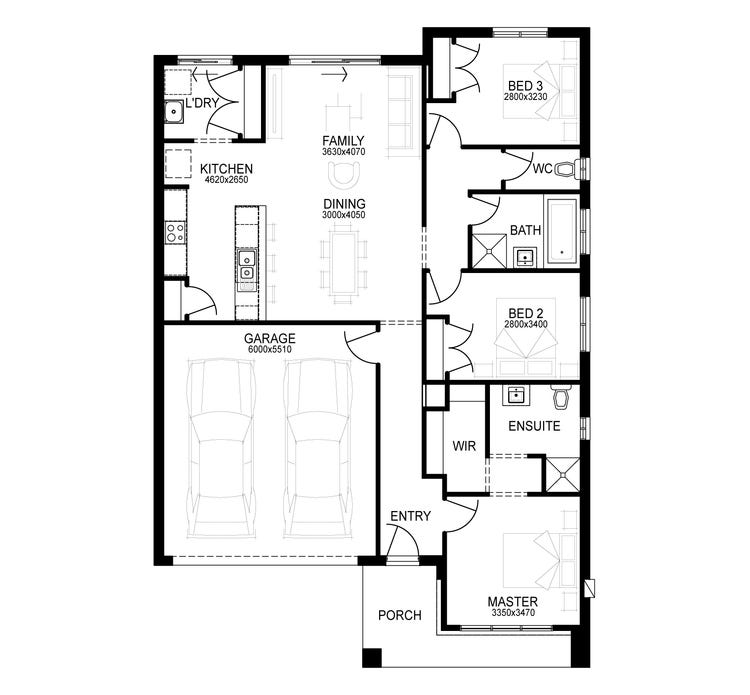 Senna 18 Home Design & House Plan by Simonds Homes