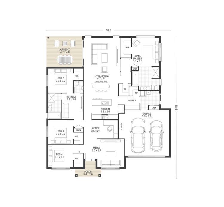 Cresmore Home Design House Plan By Ausbuild