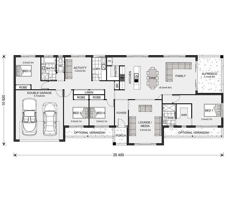 Longreach Home Design & House Plan by G.J Gardner Homes Shoalhaven