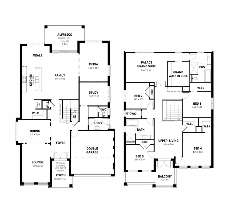 The Palace Regent Home Design & House Plan By Allcastle Homes