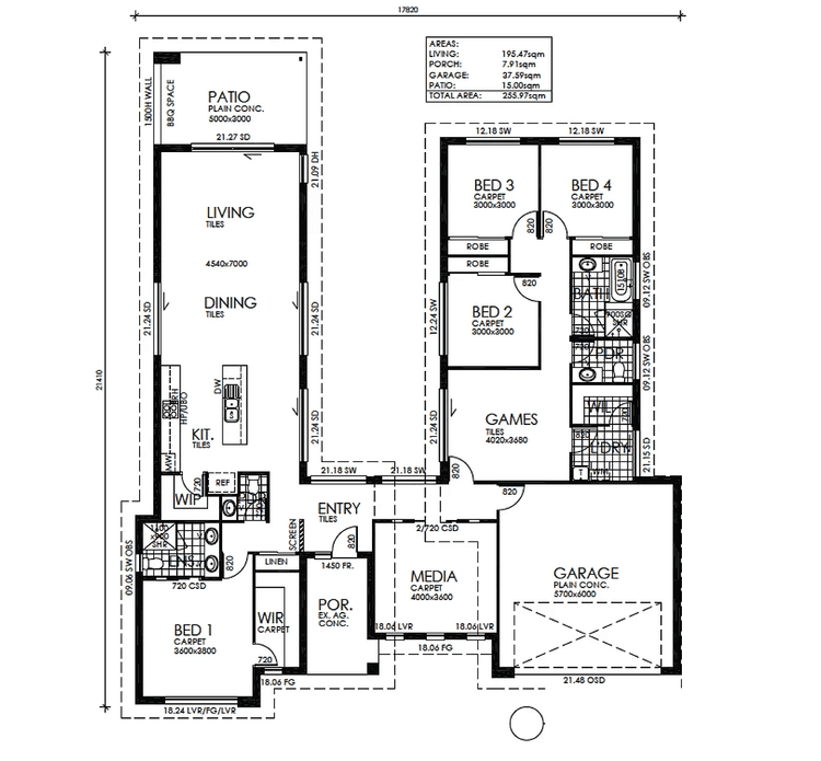 Monterey Home Design & House Plan by CJ Homes Capalaba