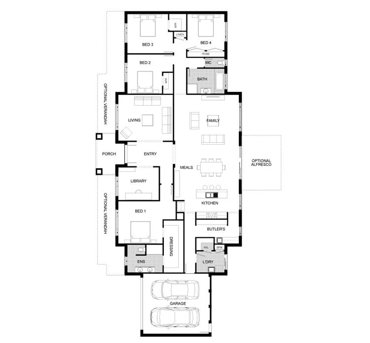 Pemberton 300 Home Design & House Plan by JG King Homes