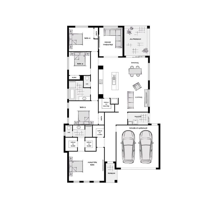 The Burbridge Home Design & House Plan by Weeks Homes