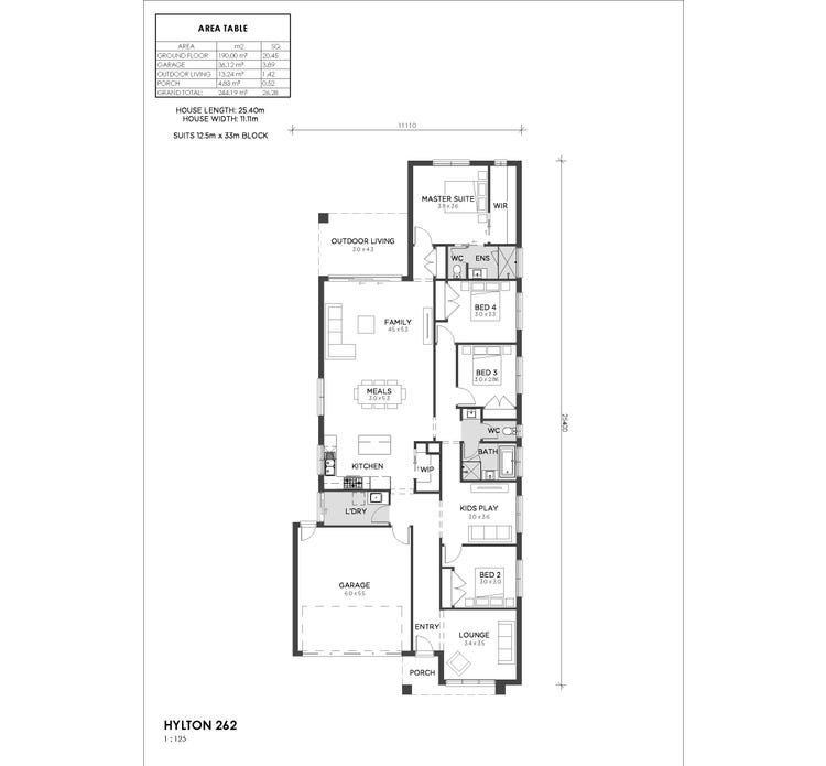 The Hylton Home Design & House Plan by SJD Homes