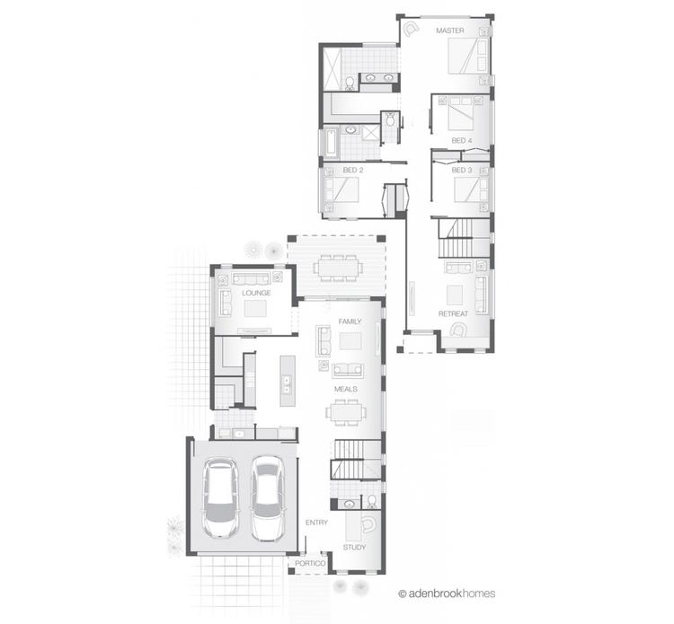 The Sinclair Home Design & House Plan by Adenbrook Homes Coffs Harbour and Port Macquarie