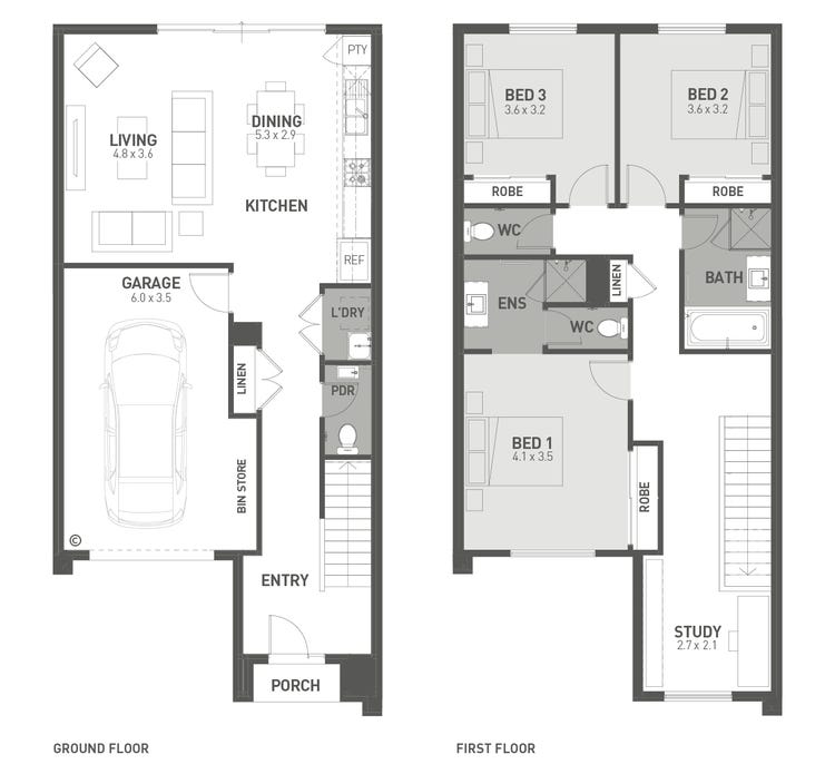 Unity Terrace Home Design & House Plan by Homebuyers Centre