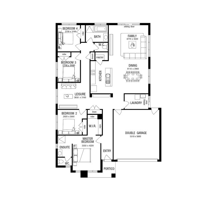 Erickson Home Design & House Plan by HomeSolution by Metricon