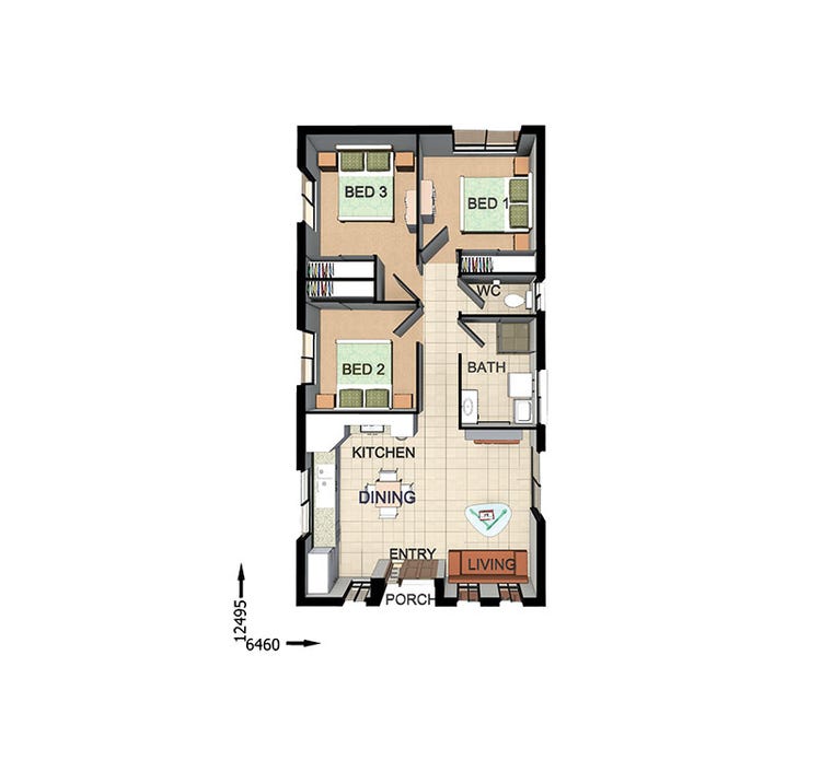 SR4716 Home Design & House Plan by Dixon Homes - QLD