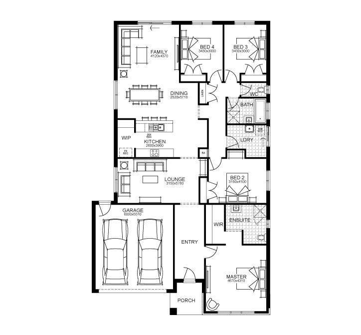 Fulton 25 Home Design & House Plan by Simonds Homes