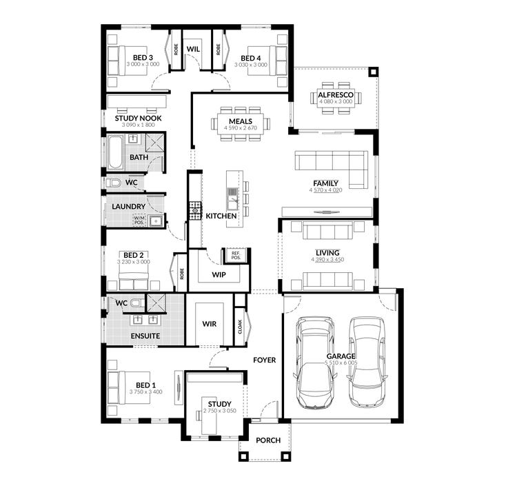 Bourke Home Design House Plan By Jg King Homes