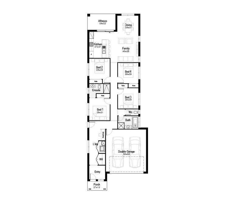 Coral Home Design & House Plan by Hudson Homes