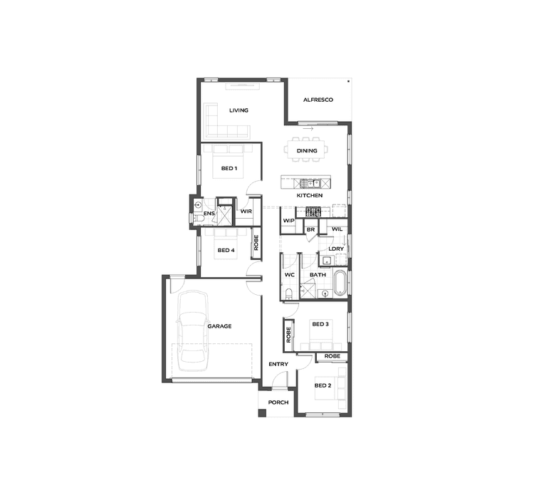 Springbrook 196 Home Design & House Plan by Arista Homes