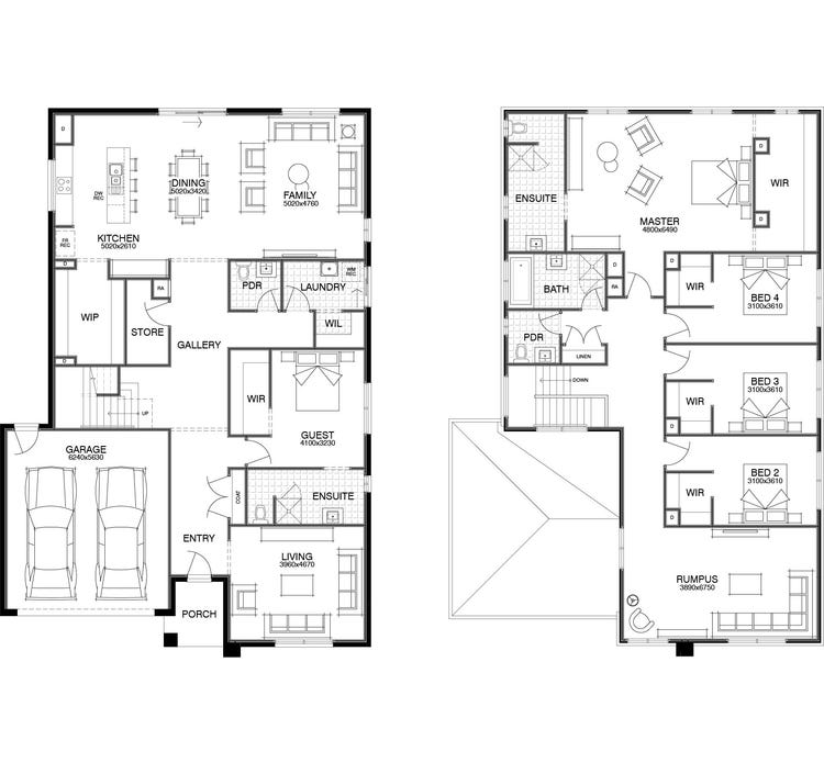 Empire 42 Home Design & House Plan by Simonds Homes