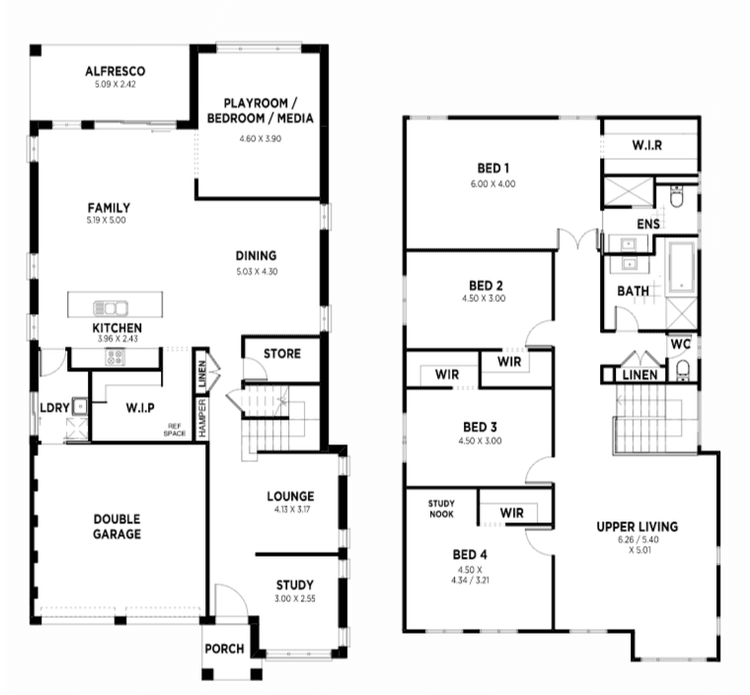 The Big Bannaby 36 Ascot Home Design & House Plan by Allcastle Homes