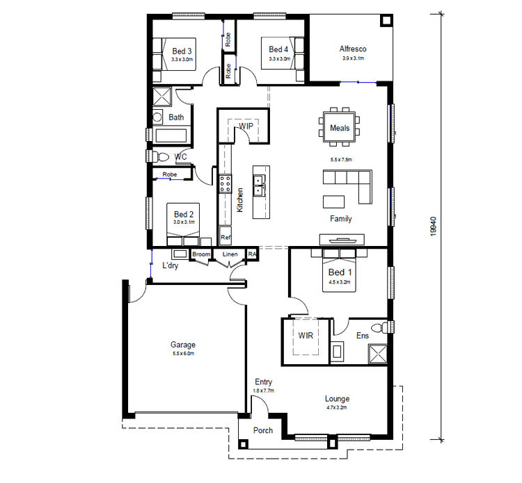 VENICE 25 Home Design & House Plan by New Build Co