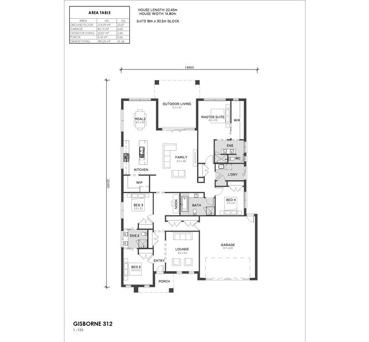 The Gisborne Home Design & House Plan by SJD Homes