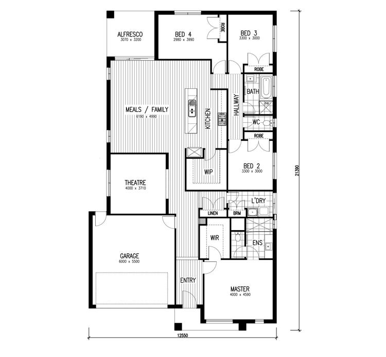 Flinders 26 Home Design & House Plan by Ridgewater Homes