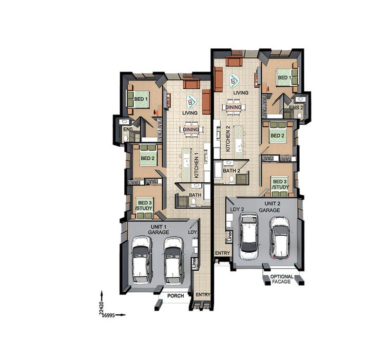 DC7203 Home Design & House Plan by Dixon Homes QLD