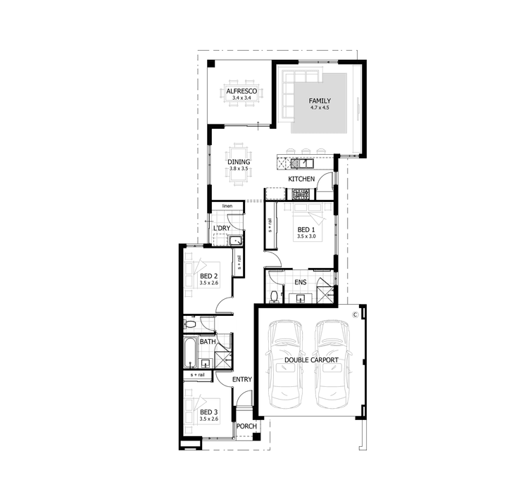 Ultimate Zia 165 Home Design & House Plan by Celebration Homes