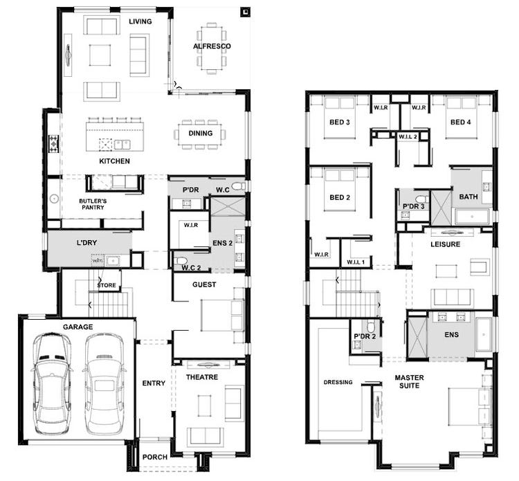 Valletta Series Home Design & House Plan by Henley Homes