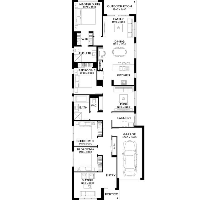 Ballina Home Design & House Plan by Australian Building Company QLD Pty Ltd