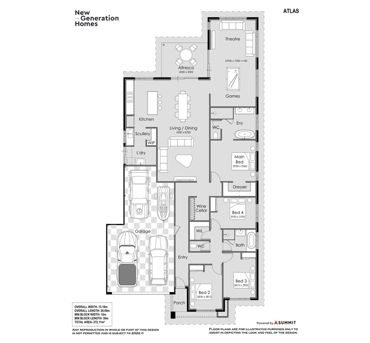 Atlas Home Design & House Plan by New Generation Homes