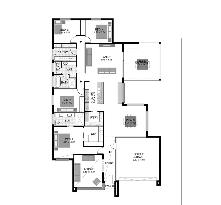 Home Design House Plan By Rossdale Homes