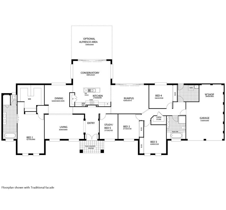 Chisholm Lodge Grnde [Acerage] Home Design & House Plan by Masterton Homes