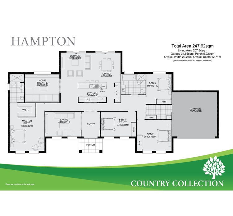 Hampton Home Design & House Plan by Masterton Homes