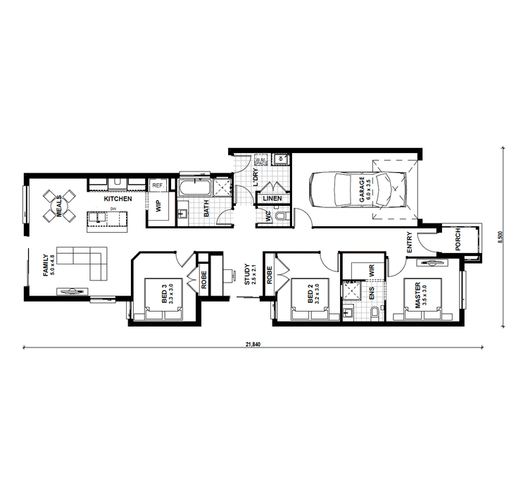 Lancaster 16 Home Design & House Plan by Kingsbridge