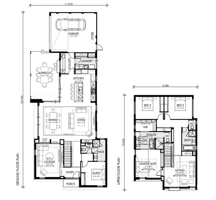 The Cabin Home Design & House Plan by Webb & Brown-Neaves