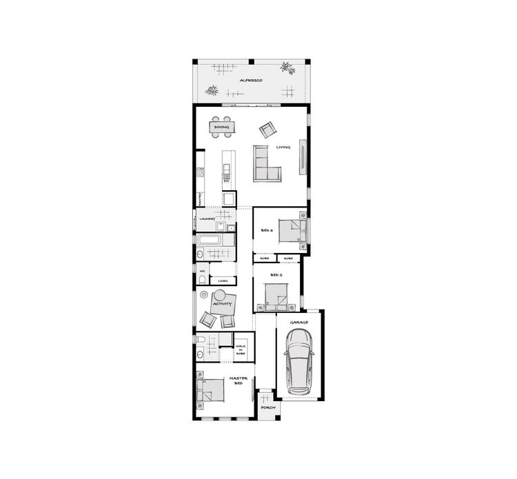 The Linwood Home Design & House Plan by Weeks Homes