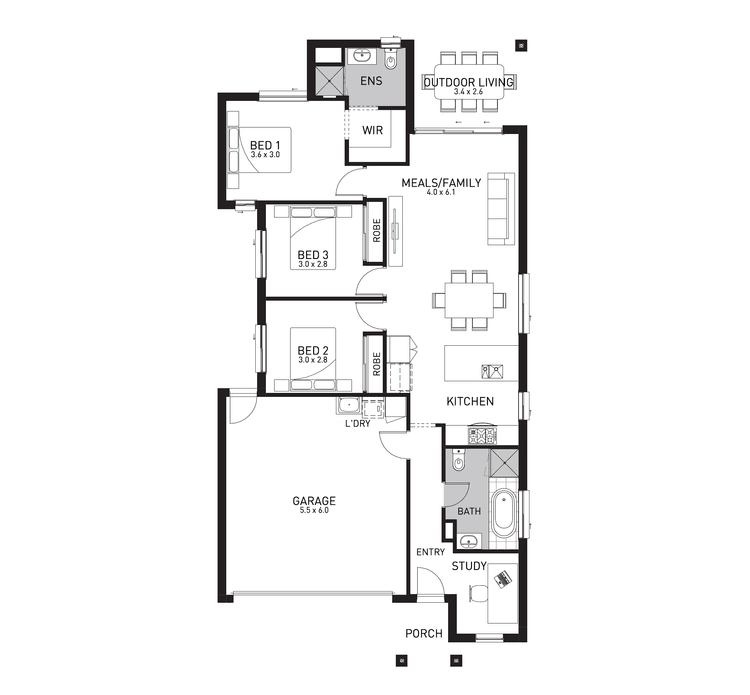 Ascot 151 Home Design & House Plan by Orbit Homes