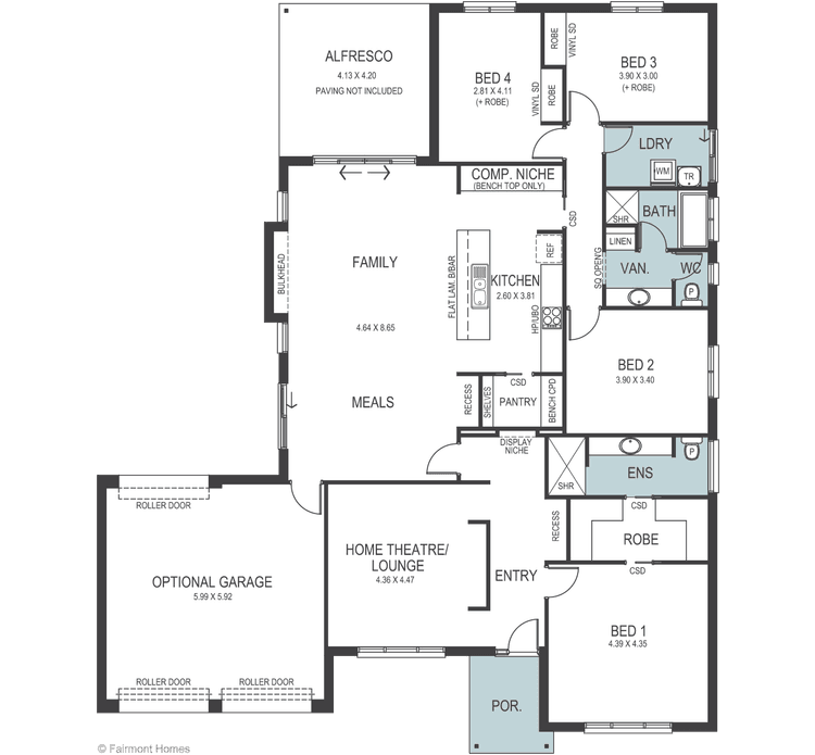 Brookside Home Design & House Plan by Fairmont Homes
