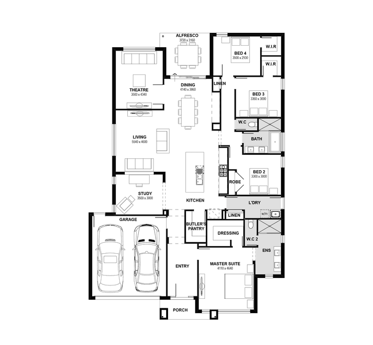 Home Design House Plan By Henley Homes