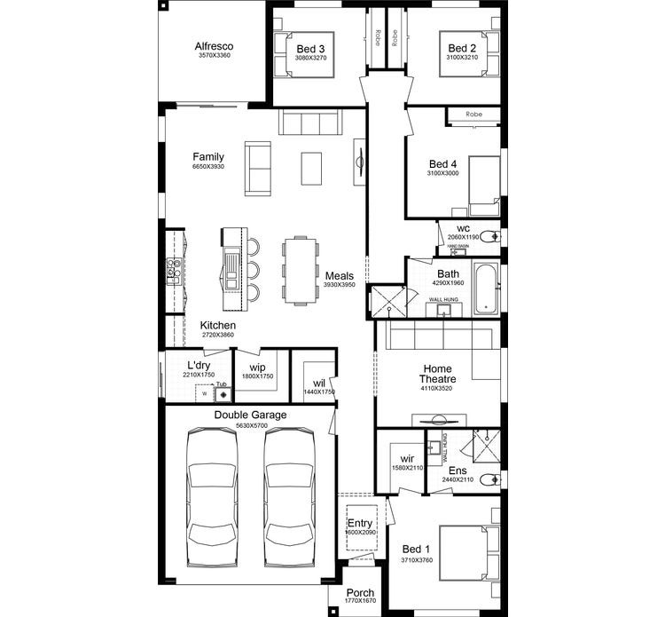 Bentley Home Design House Plan By Better Built Homes